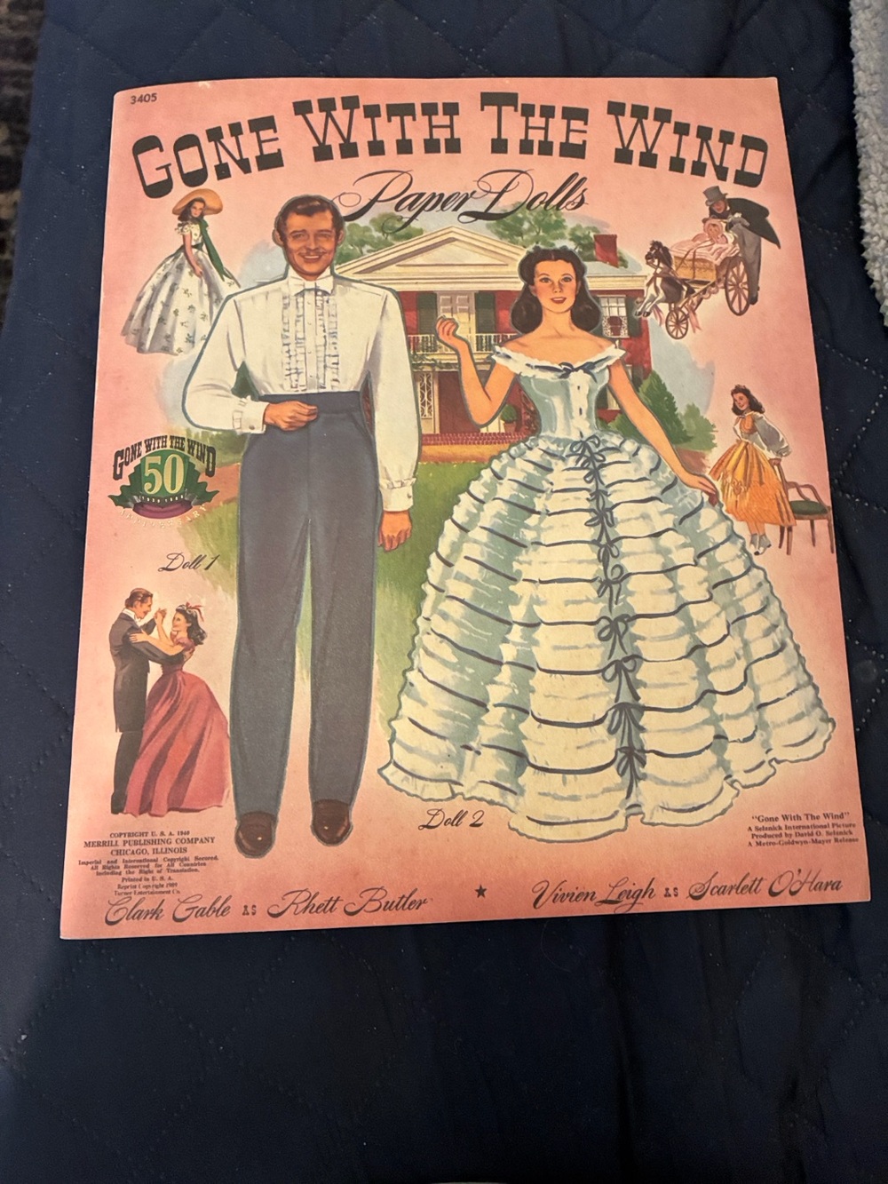 50th Anniversary Gone with the Wind Paperdolls